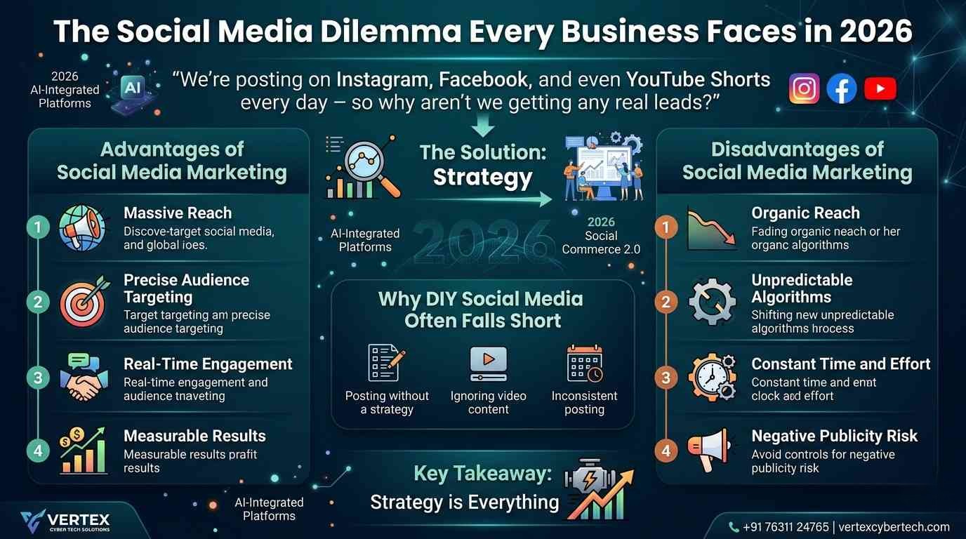 Top 15 Advantages and Disadvantages of Social Media Marketing 2026
